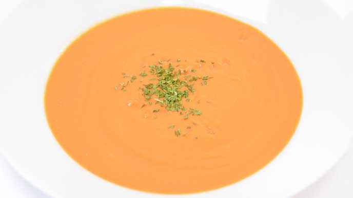トマト冷製スープ